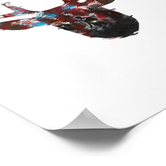 Poster Oh Deer Minimal Style (Coin)