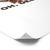 Poster Oh Deer Modern Clean Design (Coin)