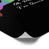 Poster Oh Deer Queer Funny Pun LGBT Pride Celebration  (Coin)