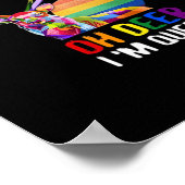 Poster Oh Deer Queer Minimal Modern Style (Coin)