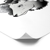 Poster Oh Deer Style Classique (Coin)