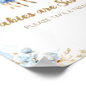 Poster Oh Deer Winter Baby Boy Douche Douche Sweet Treat (Coin)