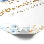 Poster Oh Deer Winter Baby Boy Shower Carte Cadeau (Coin)