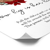 Poster Oh Deer Winter Greenery Quelle est la taille de so (Coin)