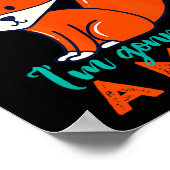 Poster Oh For Fox Sake I'm Gonna Be A Mom Funny Cute Preg (Coin)