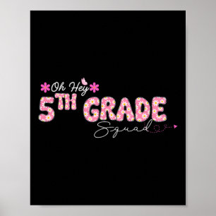 Poster Oh Hé 5e année Conception de rentrée pour enseigna