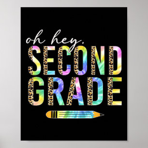 Poster Oh Hé Élève de Deuxième Année de Rentrée Scolaire