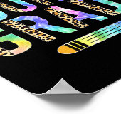 Poster Oh Hey 4e année de retour à l'école élèves 4e anné (Coin)