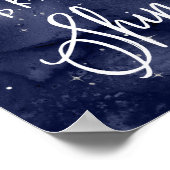 Poster Oh Holy Night | Étoiles à Noël (Coin)