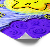 Poster Oh Kawaii, Nuit étoilée (Coin)