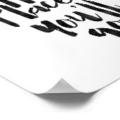 Poster Oh, les endroits où tu iras (Coin)