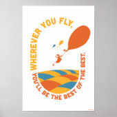 Poster Oh, Les Endroits Où Tu Vas Aller ! "Meilleur des m (Devant)