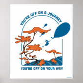 Poster Oh, Les Endroits Où Tu Vas Aller ! "Pars en voyage (Devant)