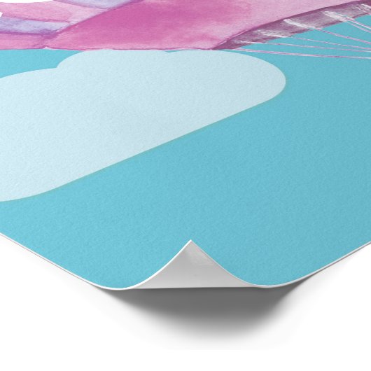 Poster Oh les Endroits Où Vous Irez avec Dieu Imprimé (Coin)