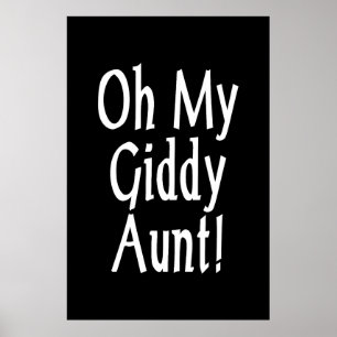 Poster Oh Ma Tante Giddy !