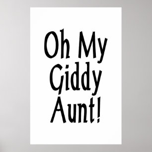 Poster Oh Ma Tante Giddy !