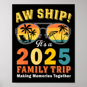 Poster Oh mince c'est un voyage en famille 2025 T-Shirt F