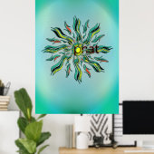 Poster Oh mon Dieu ! (Bureau à domicile)