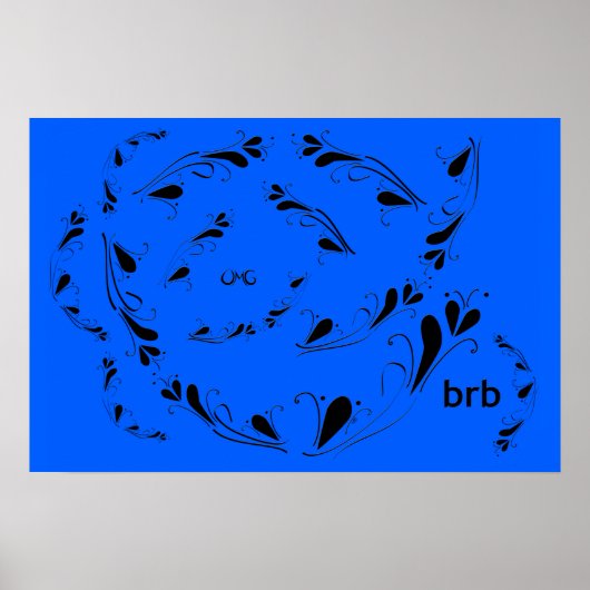 Poster Oh mon Dieu ! (Devant)