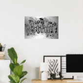 Poster Oh mon Dieu ! (Bureau à domicile)