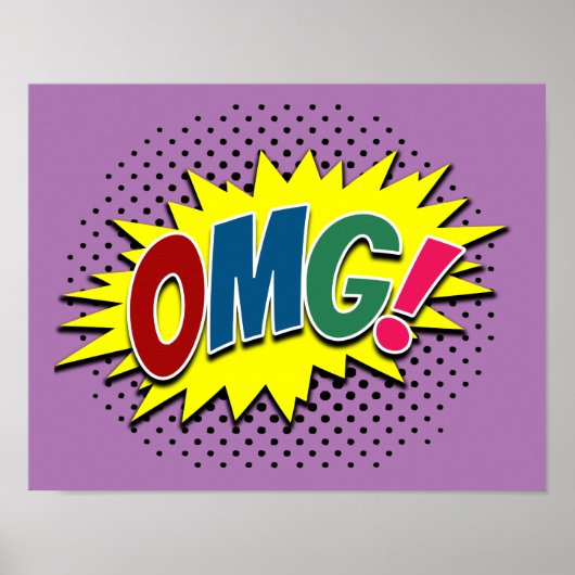 Poster Oh mon Dieu ! (Devant)