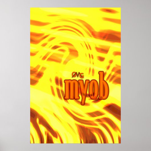 Poster Oh mon Dieu ! (Devant)