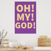 Poster Oh mon Dieu 8 ! (Cuisine)