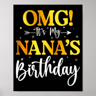 Poster Oh mon dieu, c'est l'anniversaire de ma Nanas Drôl
