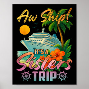 Poster Oh mon dieu, c'est un voyage de sœurs en croisière
