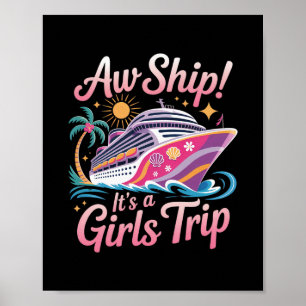 Poster Oh mon dieu ! C'est une croisière de vacances pour