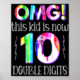 Poster Oh mon Dieu ! Cet Enfant Est Maintenant 10 Double 