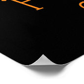 Poster Oh Mon Gourd ! J'Aime Le Citrouille Spice ! (Coin)