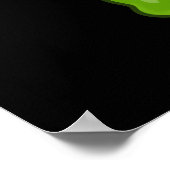 Poster Oh My Gourd Funny Veggie Pun Dark BG (Coin)