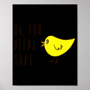 Poster Oh Pour L'amour D'un Mignon Et Adorable Poussin De