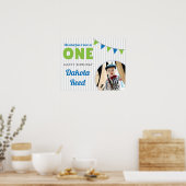 Poster Oh Quel Plaisir d'avoir UN An Premier Anniversaire (Cuisine)