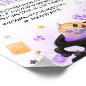 Poster Oh Sheet Boo-y Halloween Ne pas dire bébé (Coin)