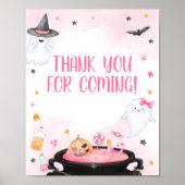 Poster Oh Sheet Ghoul Halloween Merci pour venir (Devant)