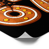 Poster Oh Snap 67 Six Seven Meme Gingerbread Man Funny 67 (Coin)