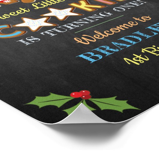 Poster Oh, Snap ! Gingerbread Cookie N'importe quel âge A (Coin)