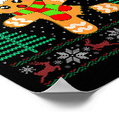 Poster Oh Snap Gingerbread Homme Joyeux Noël Noël Noël No (Coin)