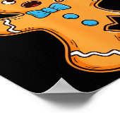 Poster Oh Snap Gingerbread Man Shirt Adult Kids Men Women (Coin)