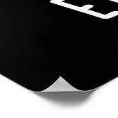 Poster Oh The Eye-rony Funny Eyeball Pun Dark BG (Coin)