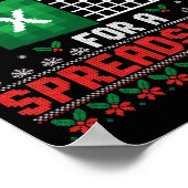 Poster Oh This Calls For A Spreadsheet Christmas Sweater (Coin)
