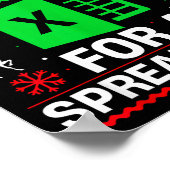 Poster Oh This Calls For A Spreadsheet Christmas Sweater (Coin)