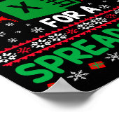 Poster Oh This Calls For A Spreadsheet Christmas Sweater (Coin)