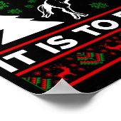 Poster Oh What Fun It Is To Ride Horse Ugly Christmas Bab (Coin)