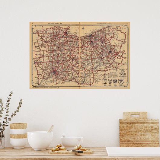 Poster Ohio 12 (Cuisine)