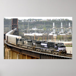 Poster Ohio Crossing in Spring