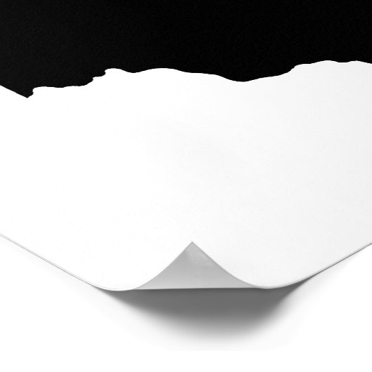 Poster Ohio de Black and White (Coin)