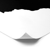 Poster Ohio en noir et blanc (Coin)